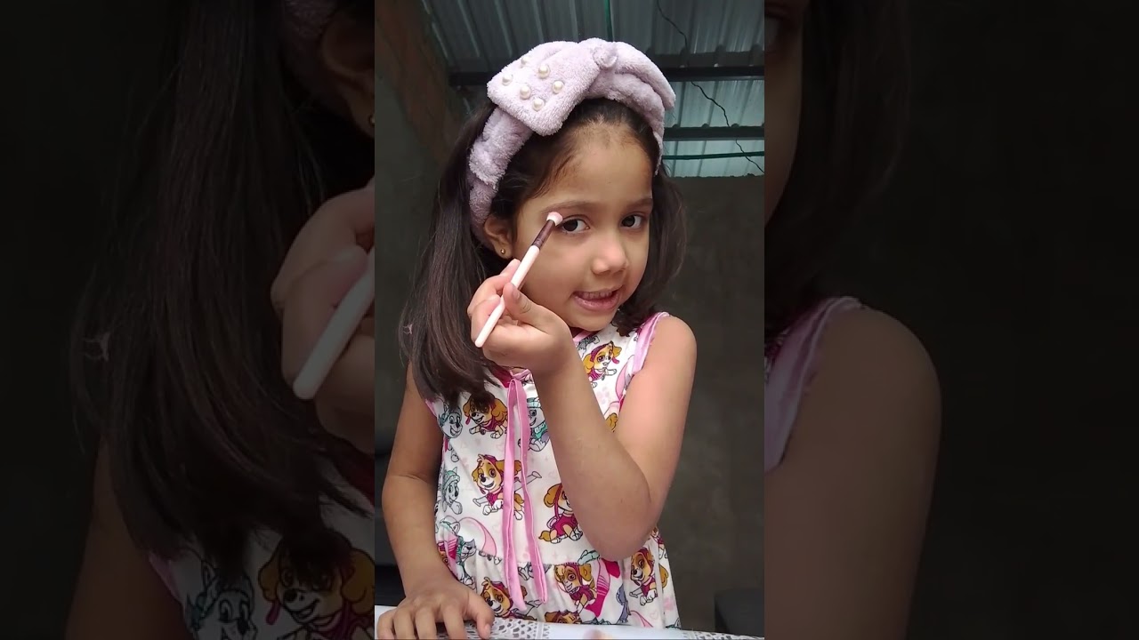 “Rutina de maquillaje de mi hija de 5 años 💄💗