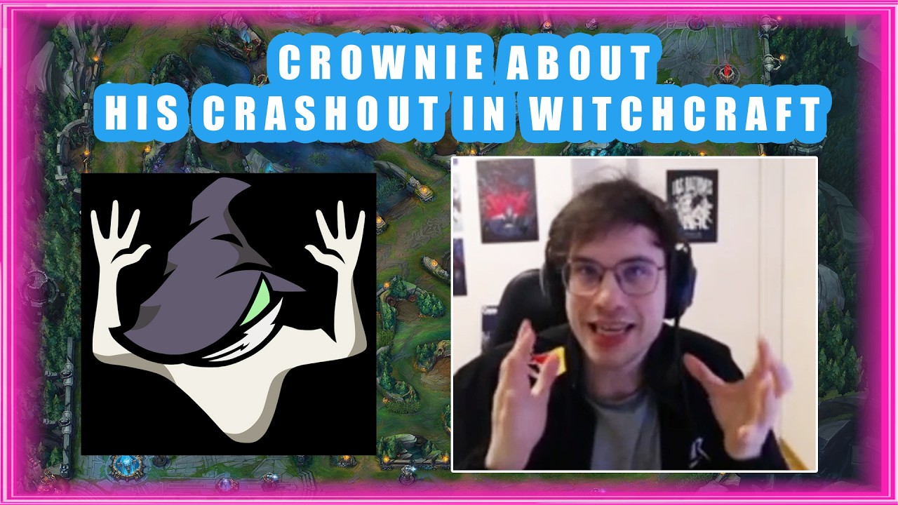 Crownie About His CRASHOUT in Team WITCHCRAFT 👀