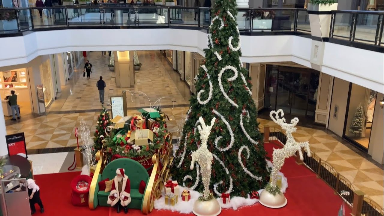✨ Christmas Decorations at the King of Prussia Mall  ✨