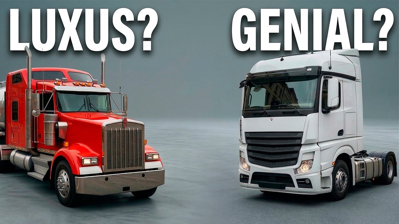Warum europäische LKW wie Schrankwände aussehen – und warum das genial ist?