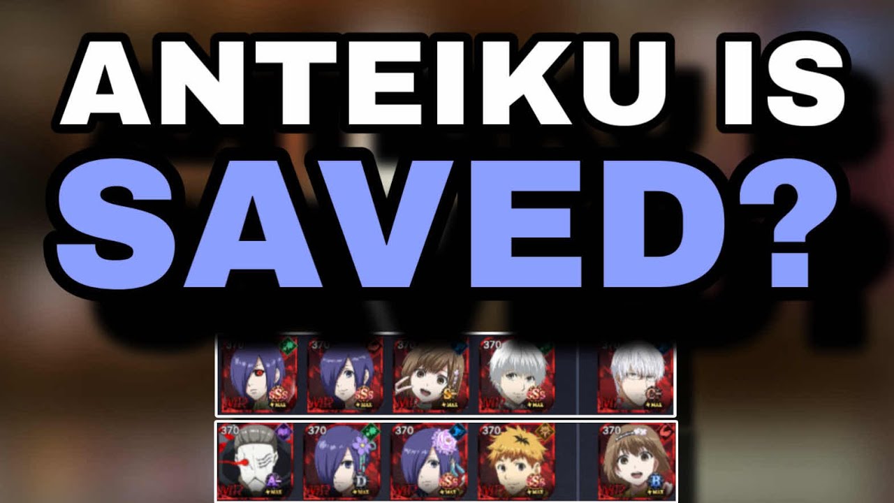 THIS DOUBLE ANTEIKU SETUP ACTUALLY WORKS? || Tokyo Ghoul Break The Chains ||