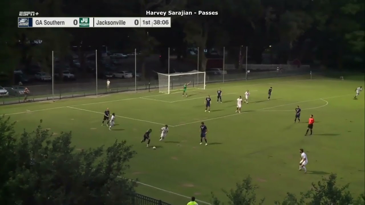 Harvey Sarajian 2024 NCAA Soccer Highlights (Georgia Southern)