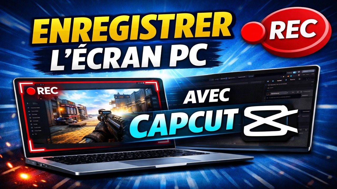 Comment enregistrer l'écren d'un PC avec Capcut!