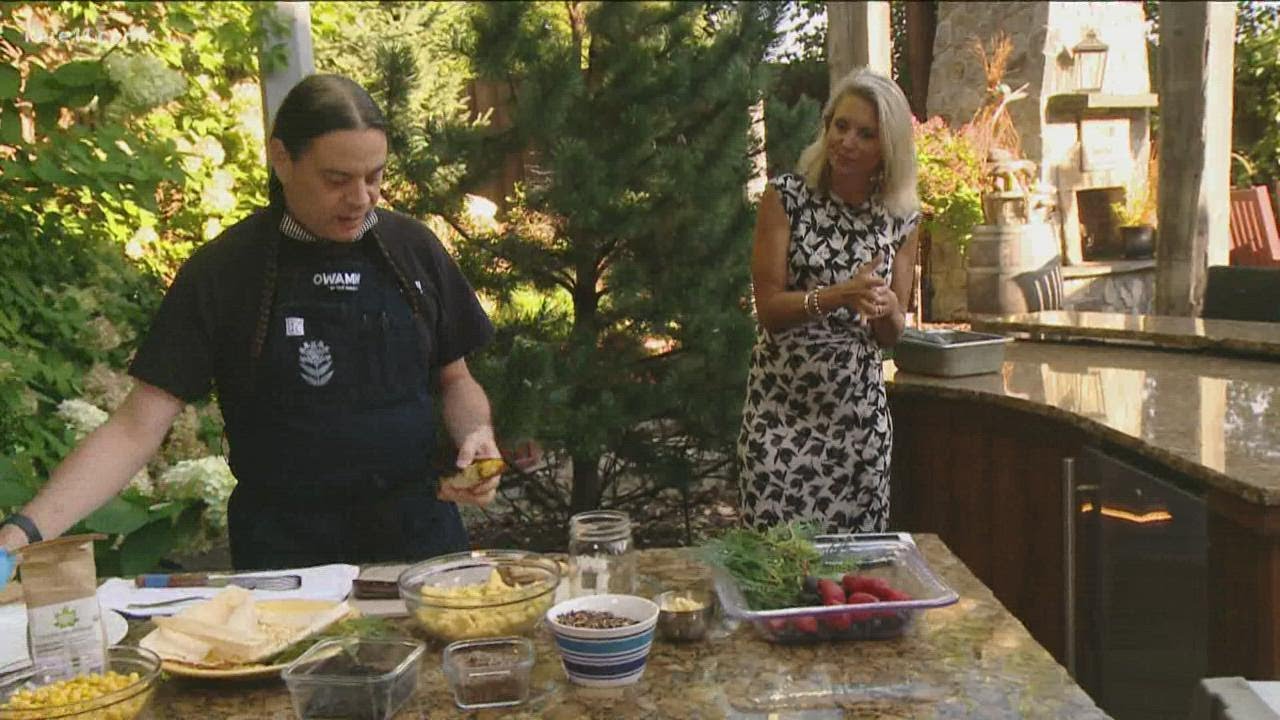 RECIPE: Corn Husk Bread from 'The Sioux Chef' founder Sean Sherman