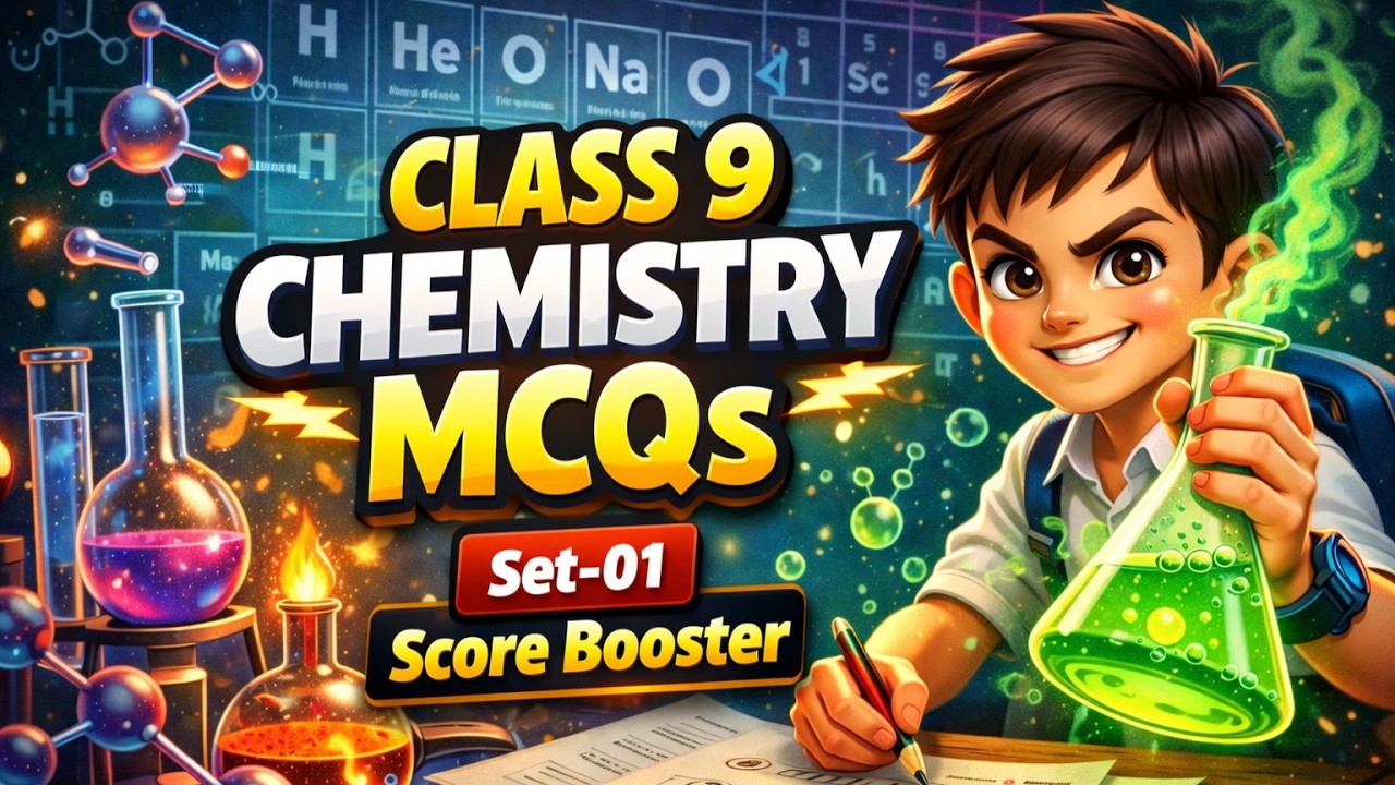Class 9th CBSE Chemistry MCQs | Set-01 – Score Booster