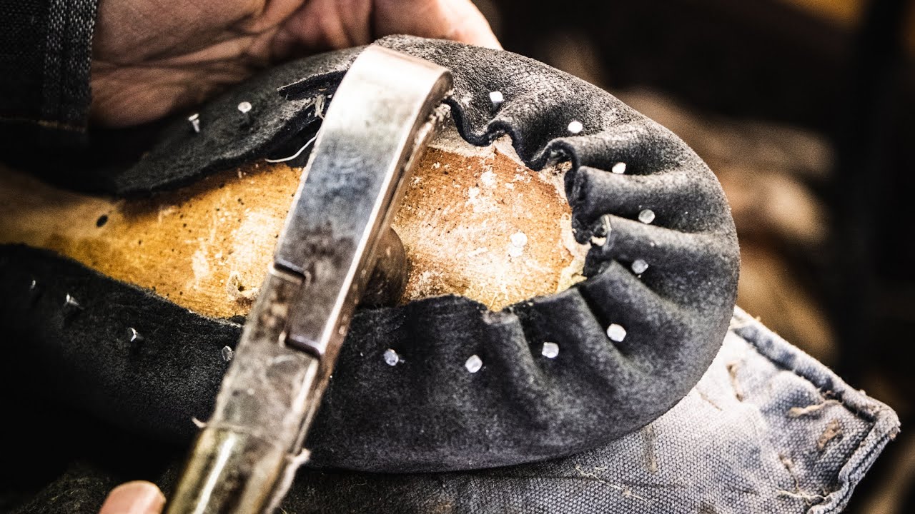 World's THICKEST Work Boots: How It's Made - Nicks Lace to Toe