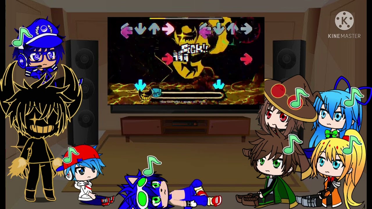 Fandoms react to INDIE CROSS part:NIGHTMARE