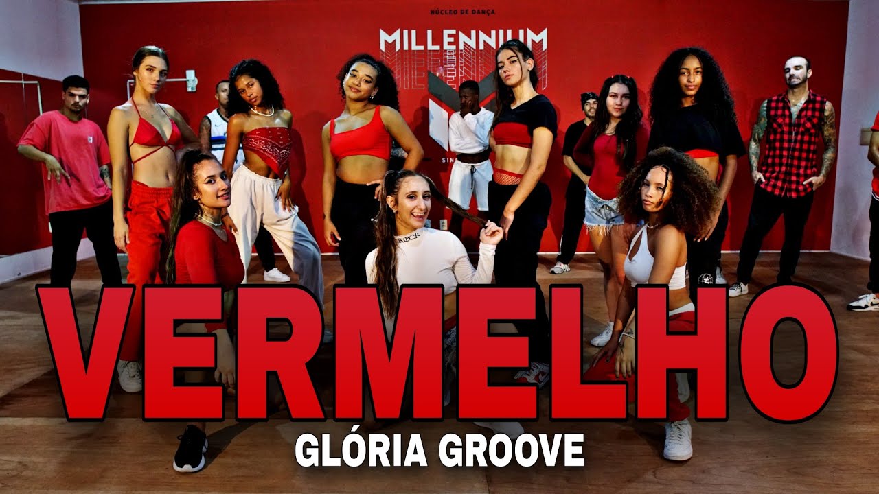VERMELHO - Glória Groove (Coreografia) MILLENNIUM 🇧🇷