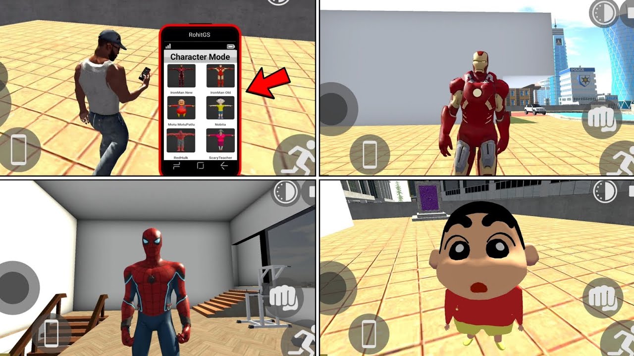 Indian Bike Driving 3D Character Mode | Indian Bike Driving 3D Unlimited Character Cheat Code 