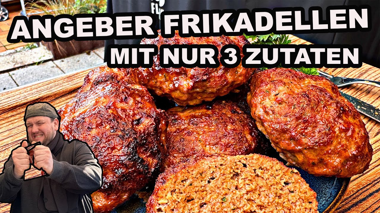 Angeber Frikadellen mit nur 3 Zutaten | The BBQ BEAR
