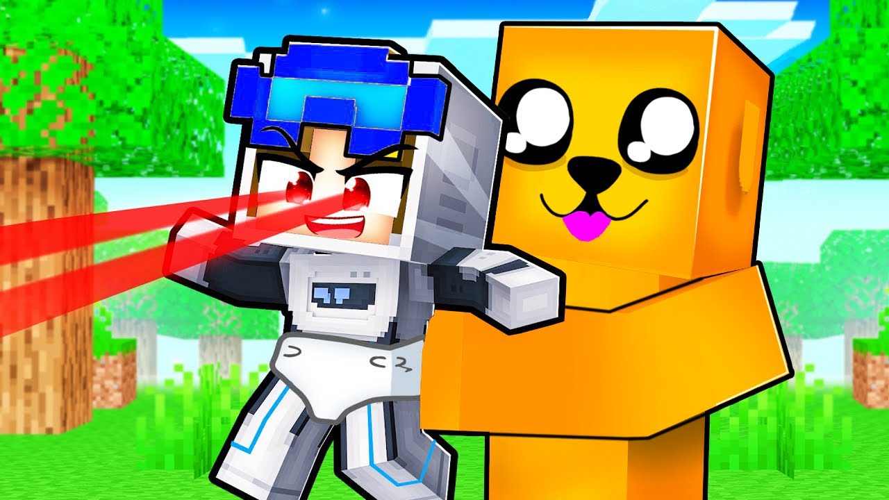 ADOPTOVAL Jsem AI ROBOTA v Minecraftu!🤖