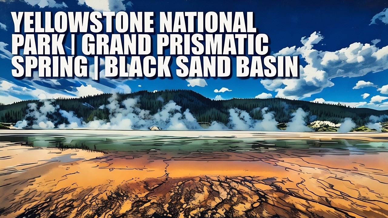 Massive, rainbow-colored hot waters and intimate geothermal landscape of vividly colored pools