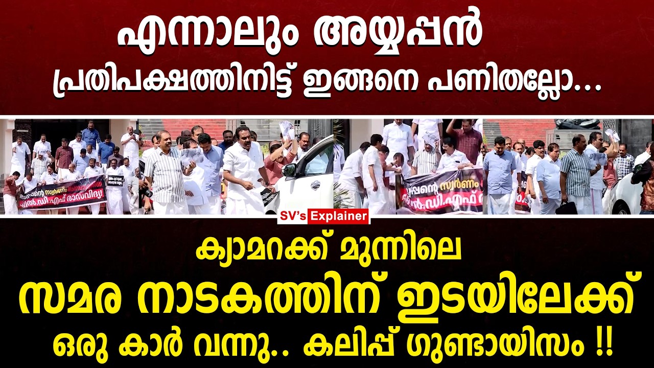 എന്നാലും അയ്യപ്പൻ പ്രതിപക്ഷത്തിനിട്ട് ഇങ്ങനെ പണിതല്ലോ... vd satheesan | niyamasabha | sabarimala