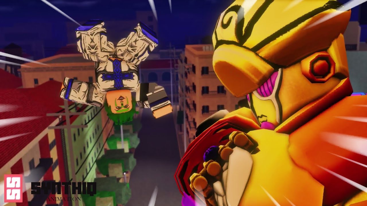 Golden Wind 7 Page Muda Re-Animated | Roblox Animation