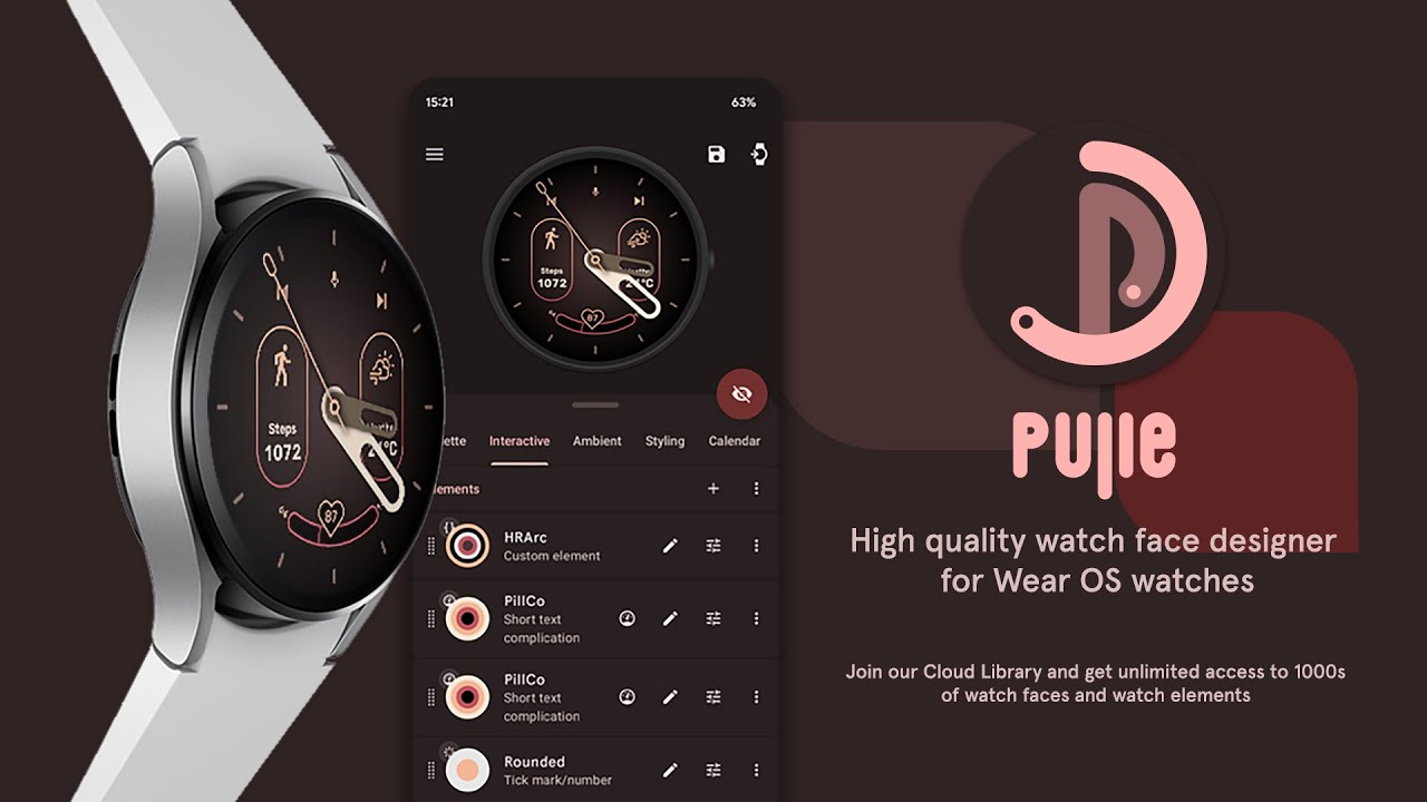 Pujie Watch Faces - Live Demo