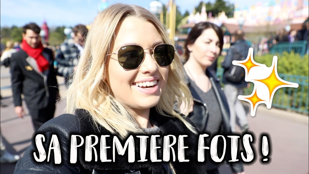 SA PREMIÈRE FOIS À DISNEYLAND PARIS ! - VLOGMARS 24