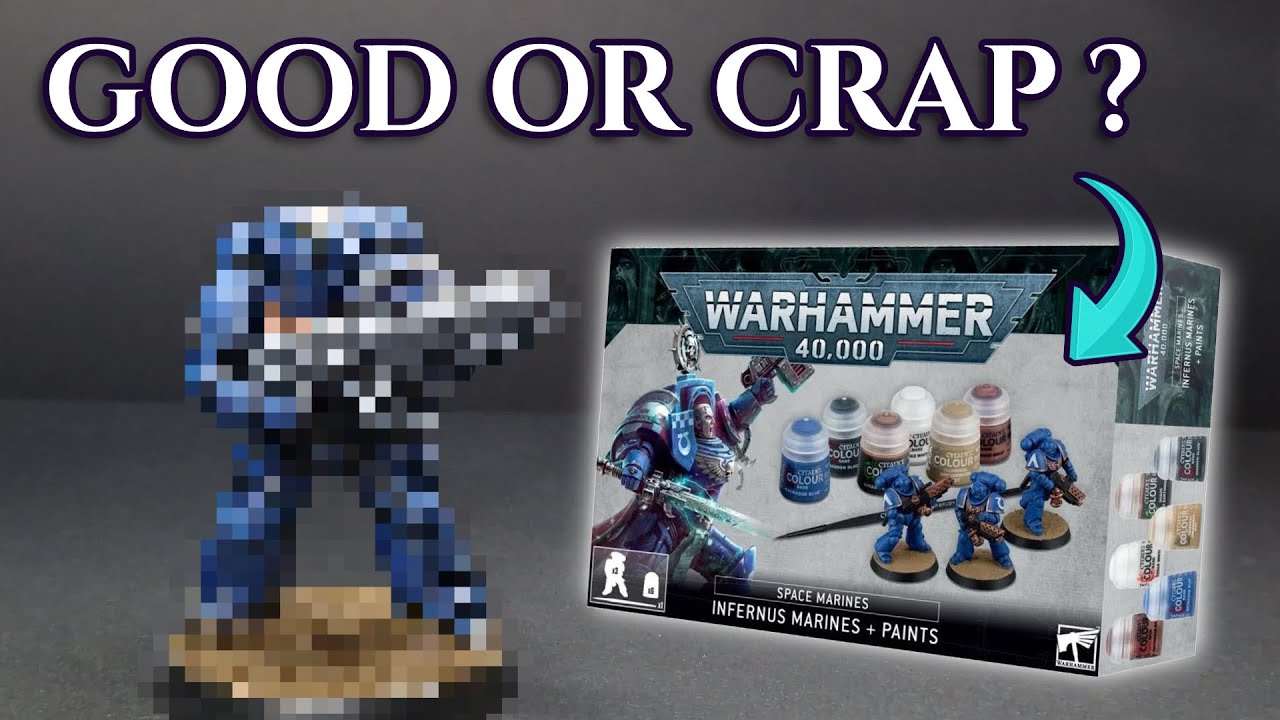 WORTH IT? Space Marines Paint Starter Set