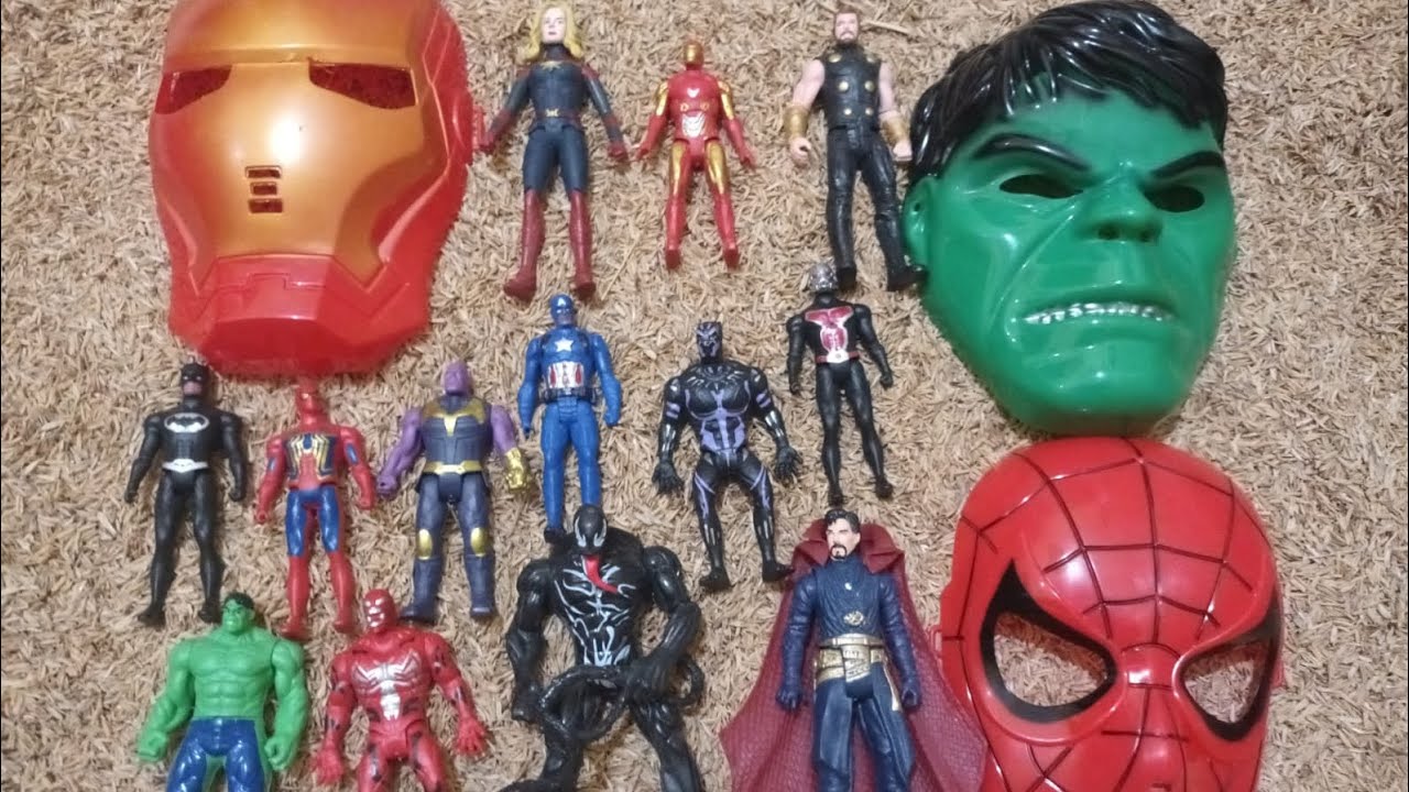 AVENGERS SUPERHERO STORY, MARVEL'S SPIDER MAN 2 VS HULK, CAPTAIN AMERICA VS THOR, VENOM VS SPIDEY #2