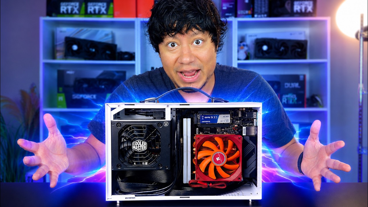 I Built a Custom Steam Machine Running SteamOS (Full Build & Game Tests)