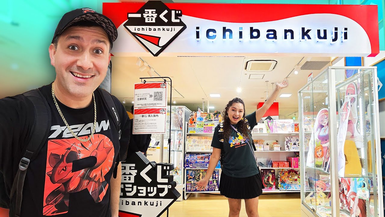 We Spent ¥10,000+ on Japanese Kuji Lotteries! Ichiban Kuji Store!