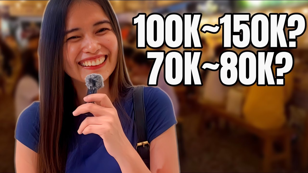 🇵🇭How much income do Filipinas want from their husband? | Street Interview in Cebu, Philippines