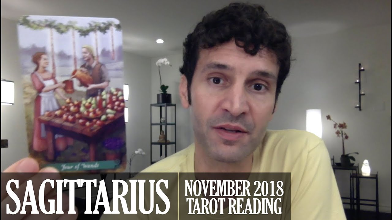 SAGITTARIUS November 2018 - Extended Monthly Intuitive Tarot Reading by Nicholas Ashbaugh