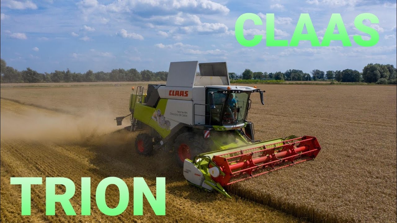 ☆Zakończenie żniw 2021 z nowym kombajnem CLAAS TRION☆ ☆pokazy polowe☆ #CLAAS    #AGRIMASZ