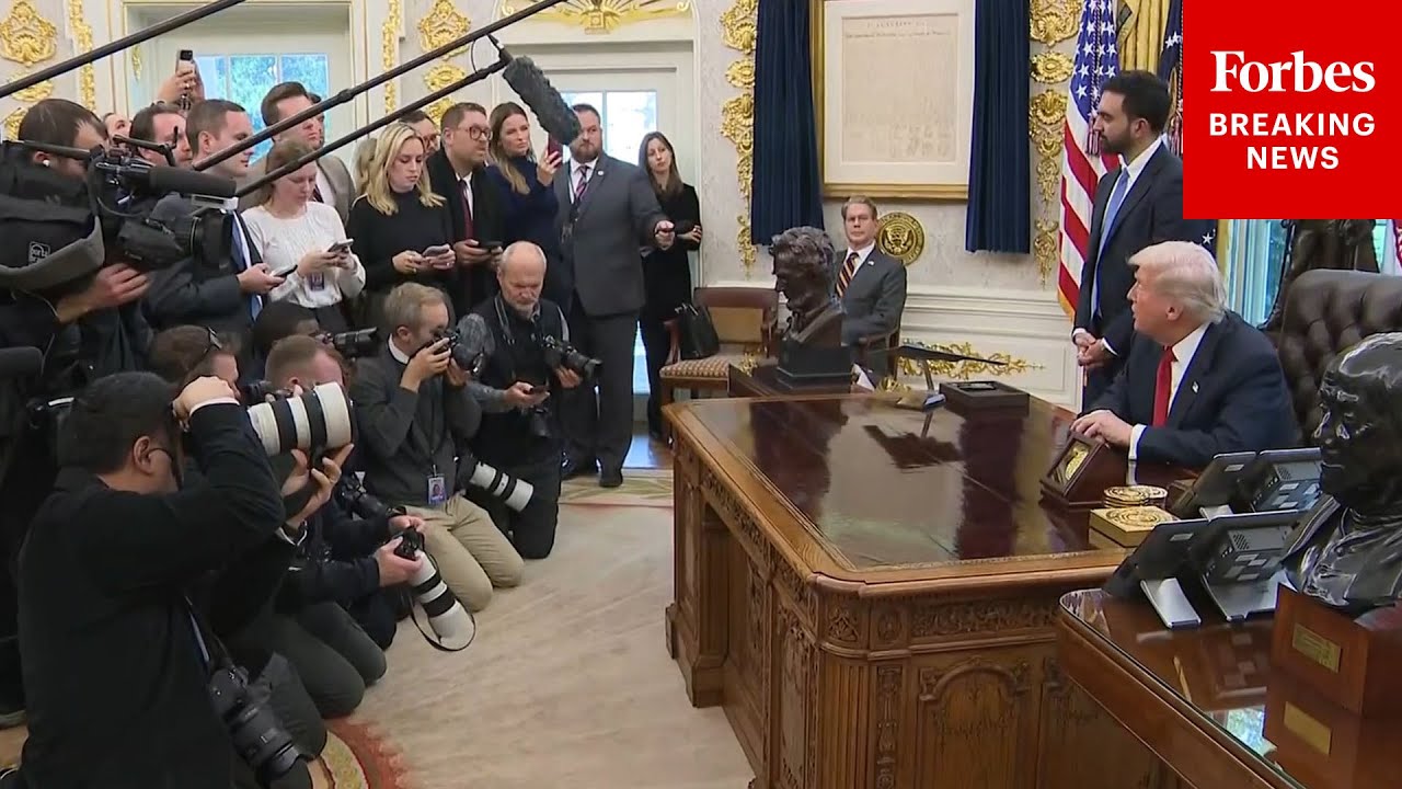 BREAKING NEWS: Trump And Mamdani Take Question After Question From Reporters In The Oval Office