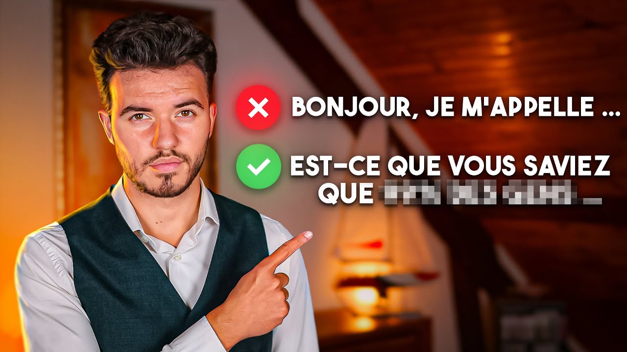 5 Accroches pour bien commencer son DISCOURS et capter l'attention