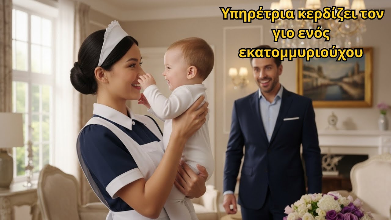 Ο γιος του εκατομμυριούχου απέρριψε όλες τις νταντάδες — εκτός από αυτή την καμαριέρα!