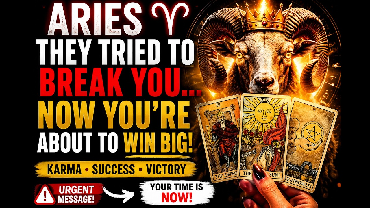 🔥♈ ARIES &mdash; THEY TRIED TO BREAK YOU&hellip; NOW YOU&rsquo;RE ABOUT TO WIN BIG 💰👑 w/ Pick a Card