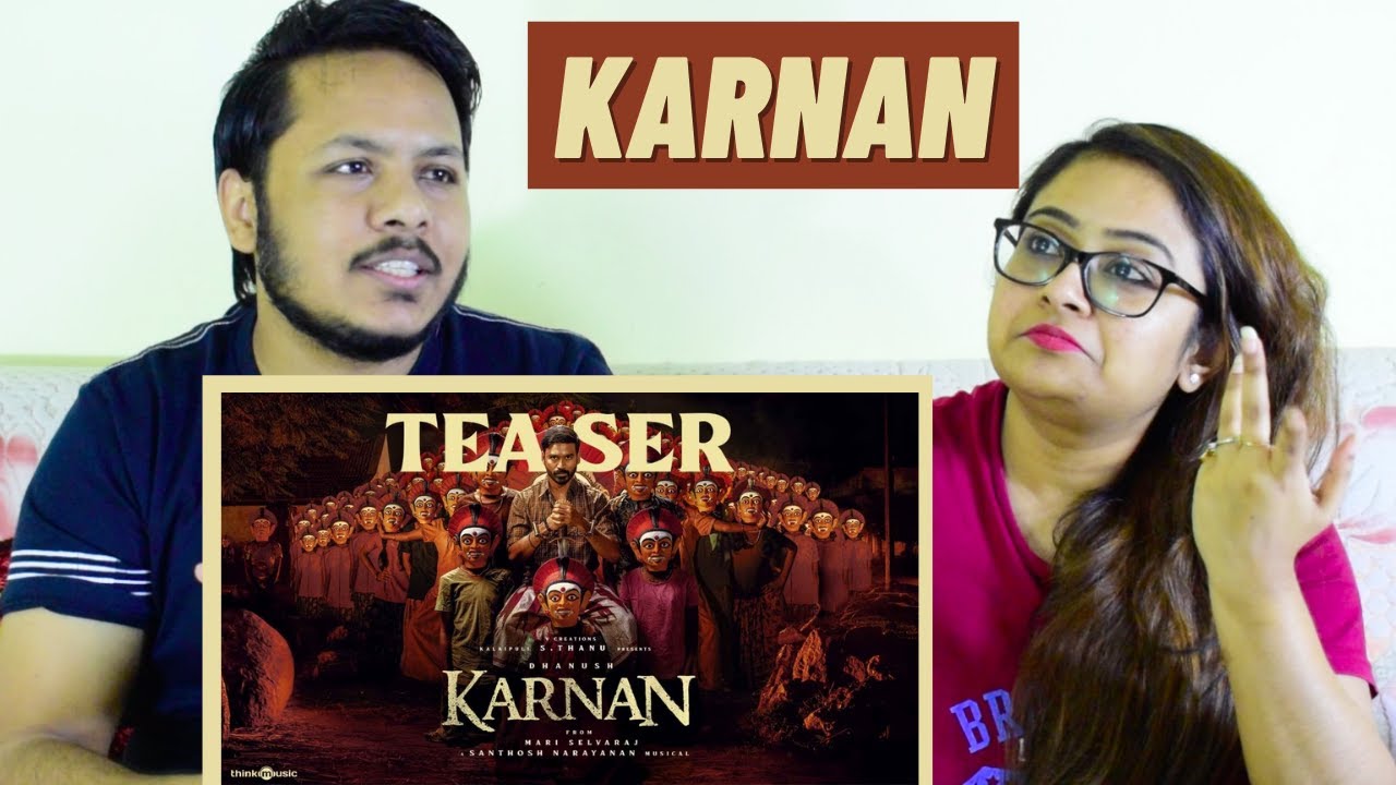 Karnan Official Teaser | Dhanush | Mari Selvaraj | Santhosh Narayanan | V Creations | REACTION