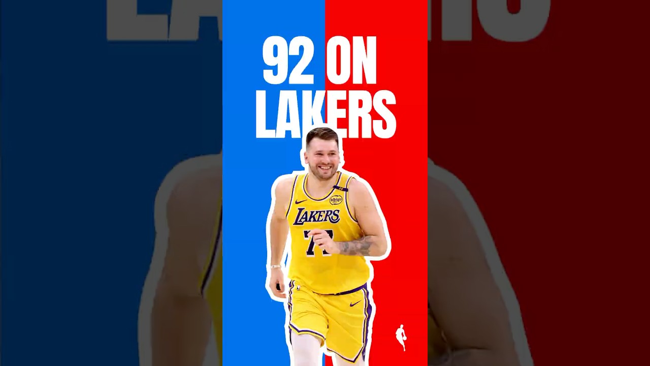Luka Doncic sets Lakers record with 92 points in 1st 2 games
