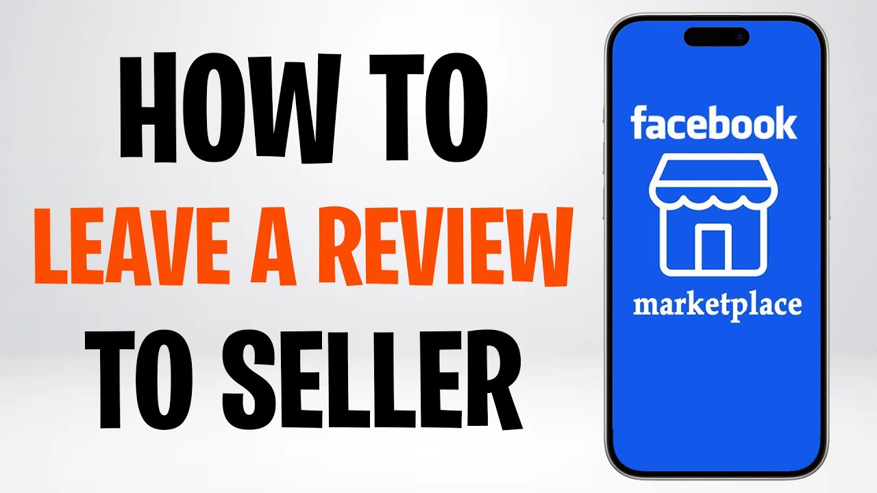 How to Leave a Seller Review on Facebook Marketplace in 2026 (Rate the Person Who Sold to You) ✅