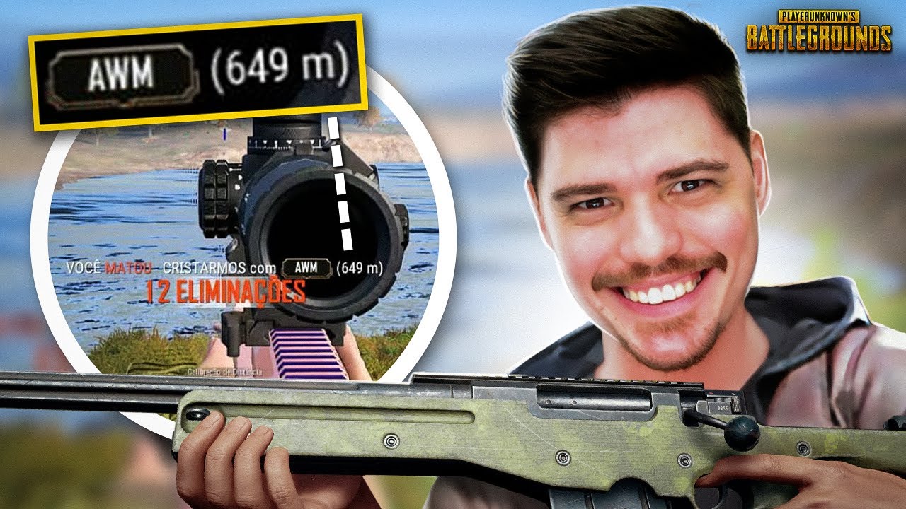 MINHA AWM BUSCA EM QUALQUER DIST&Acirc;NCIA NO PUBG!