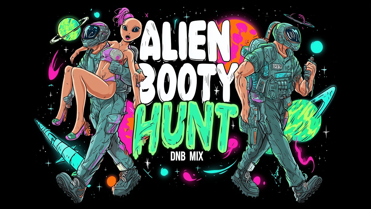 🔥ALIEN BOOTY HUNT 👽 | Jump Up DNB Mix 2025