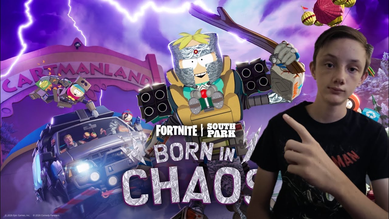 Playing the new Fortnite x South Park update!!!!!