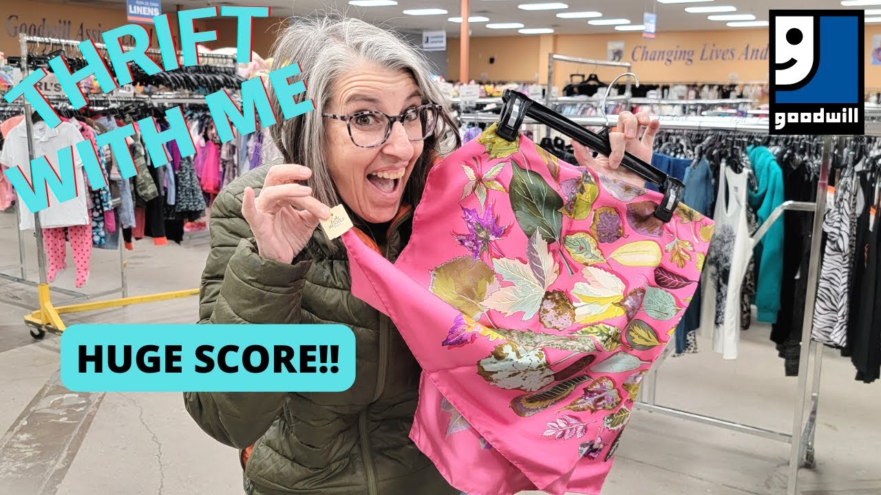 My Best Score of the Year - Goodwill Thrift With Me with Thrifting Vegas