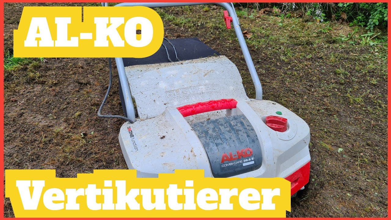 Rasen total vermoost? Jetzt kommt der AL-KO Elektro-Vertikutierer Combi Care 38.6 E Comfort! Alko