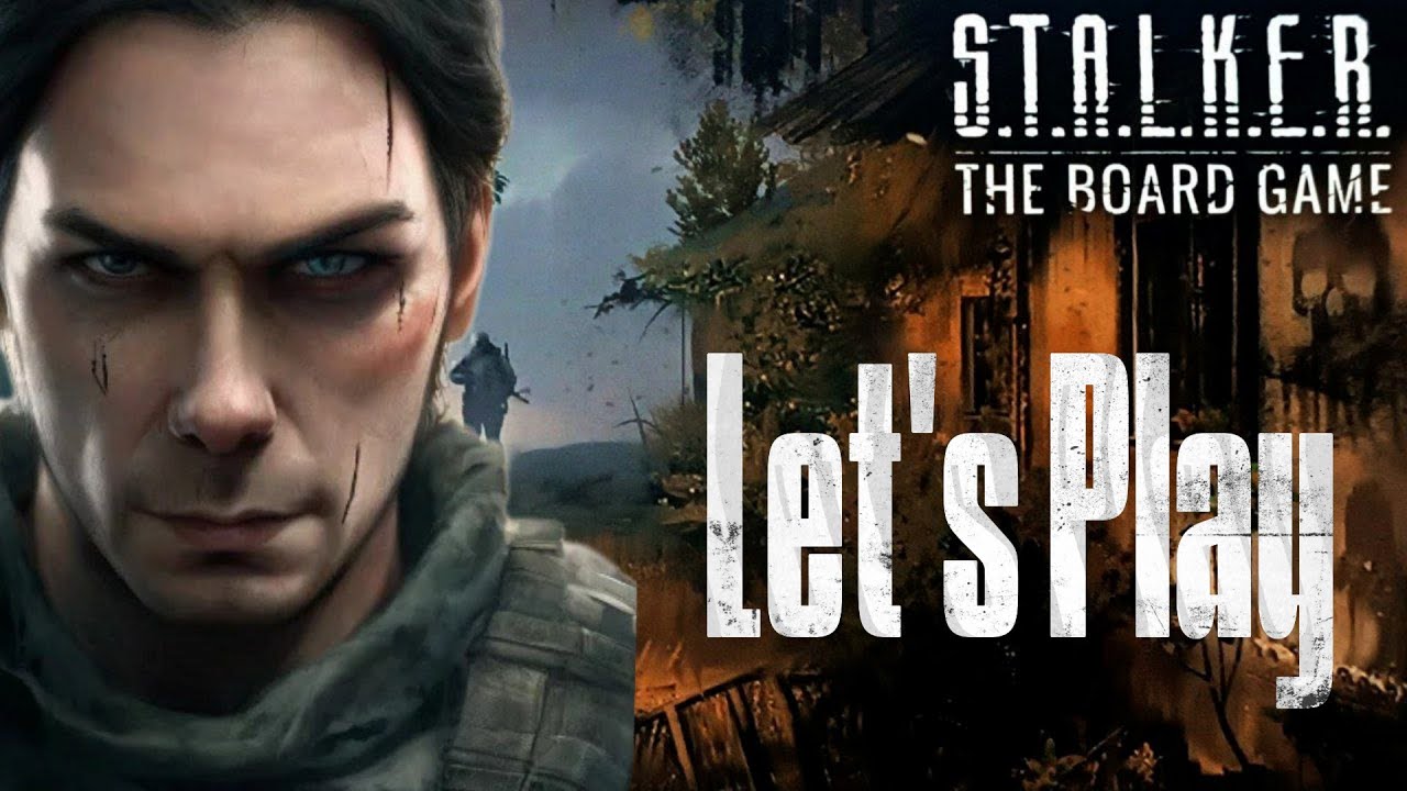 Let's play ☢️S.T.A.L.K.E.R.☢️ The Board game ☢️Пилотная серия  #настольныеигры #stalker 