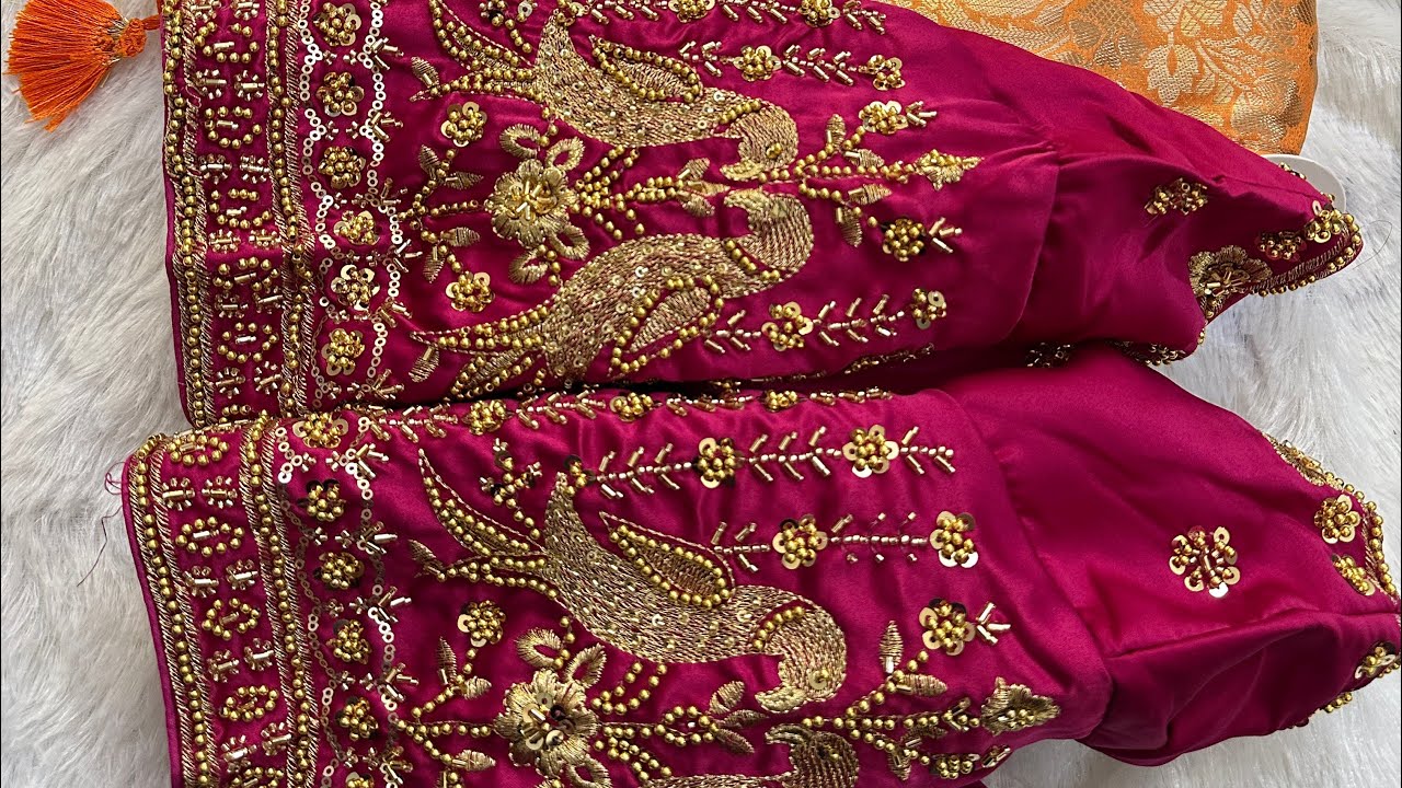 soft dola dilk saree with readymade aari work Blouse#saree #sarees #dailyvlog #minivlog #saree 