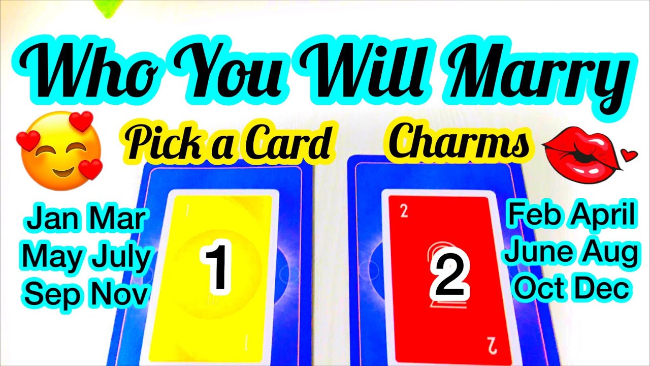 PICK CARD-CHARMS-AAP KI SHAADI KISSE HOGI- SUPER DETAILED -WHO YOU WILL MARRY -MWT- اس کا احساس