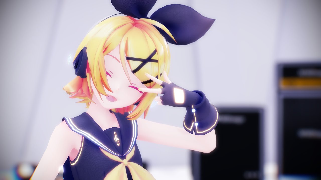 【6K VR 180 MMD】イロドリミライ【鏡音リン】