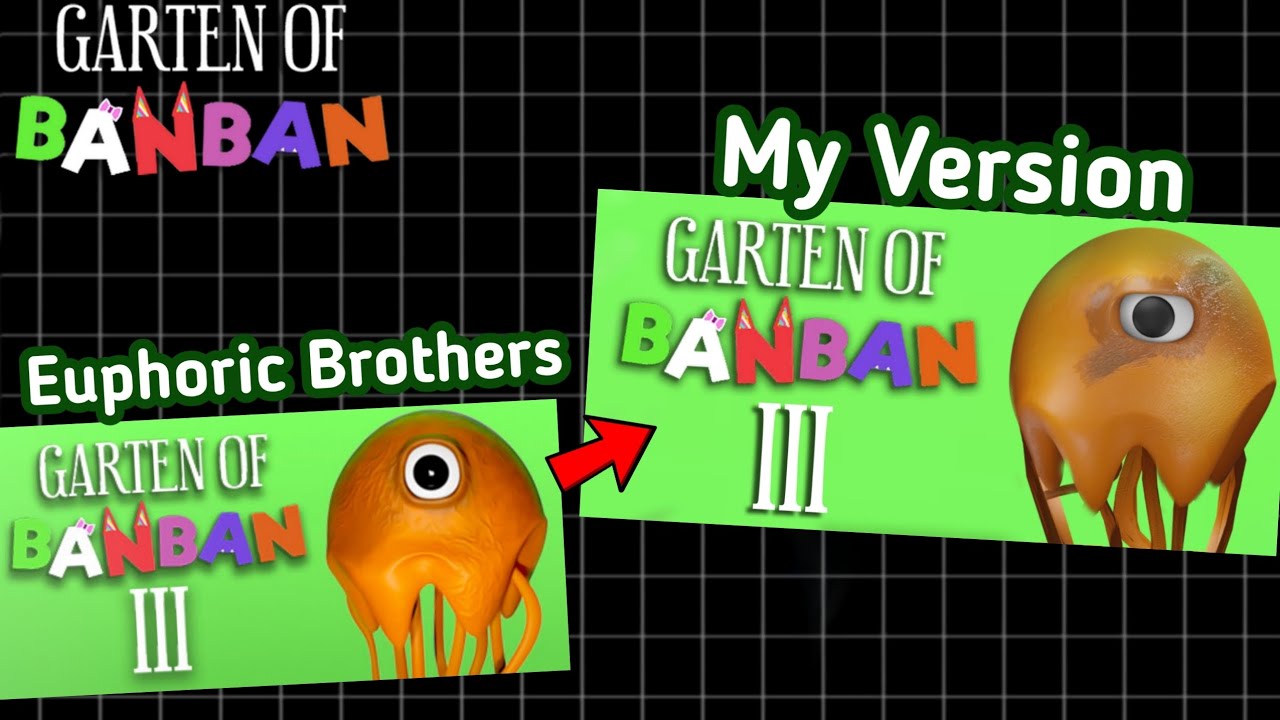 Recreating Garten of Banban Game Headers!