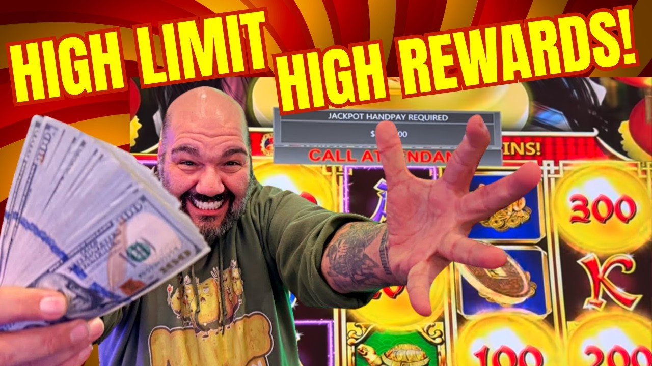 TAKING BIG SHOTS IN THE HIGH LIMIT ROOM!!