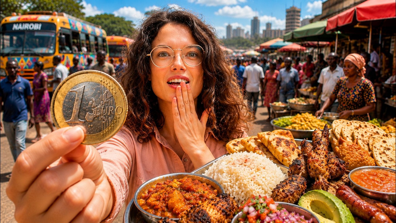 VIVRE avec 1€/ jour à Nairobi 🇰🇪, c’est POSSIBLE ? - Claire