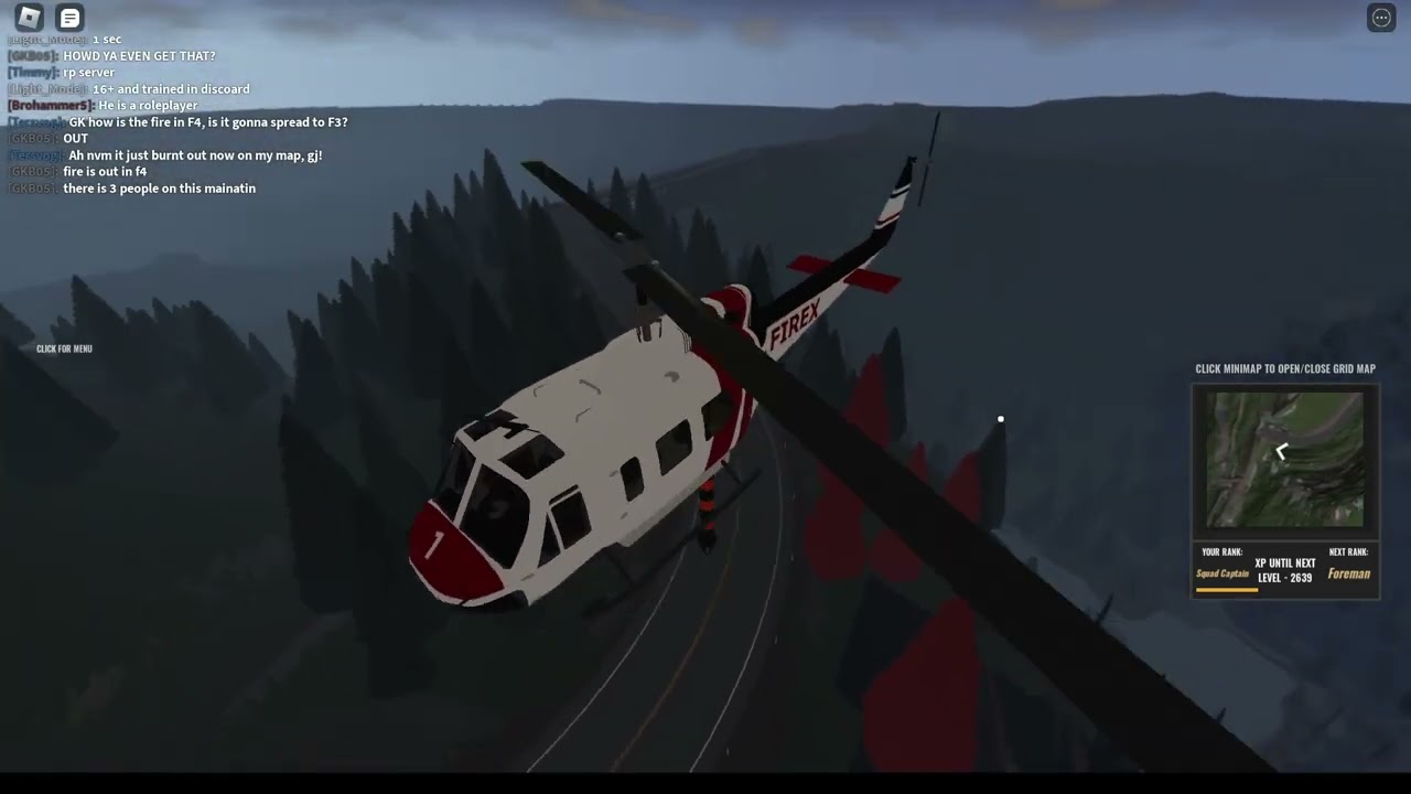 2023 April 22nd (Roblox Firestorm) - Recording 3: Epic heli team drop off at 6:30 by Light_Mode!
