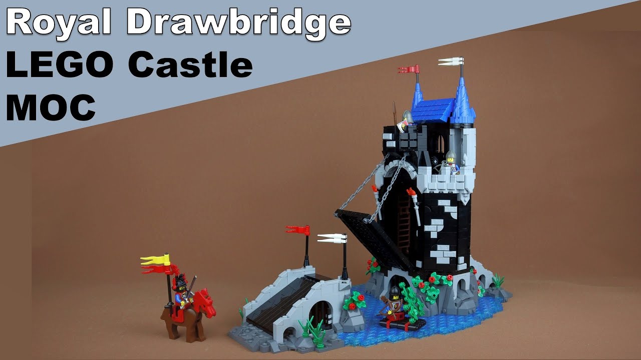 Royal Drawbridge: LEGO Castle MOC