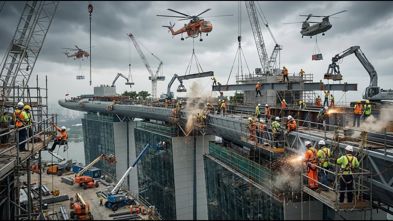 Secret Behind Marina Bay Sands: Singapore's Crazy Idea Becomes Reality | Project That Amazes World