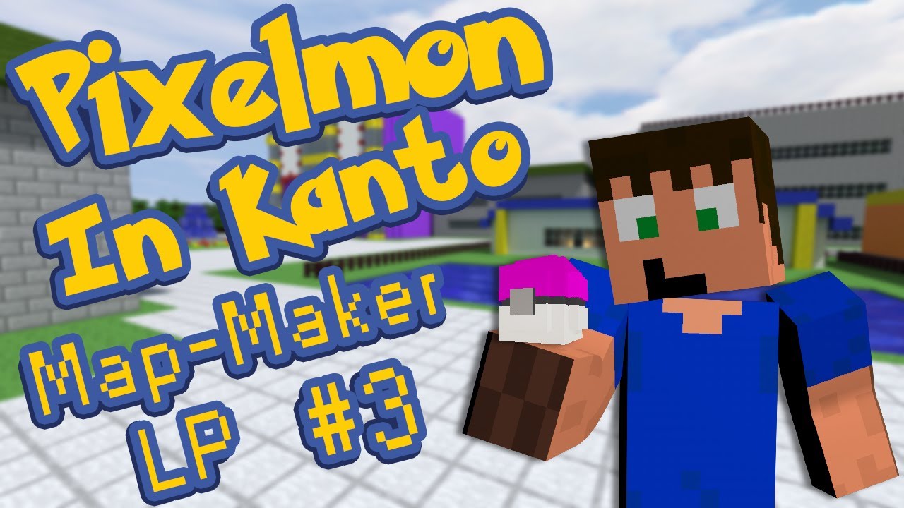 Pixelmon Map Maker Let's Play - Kanto Episode 3 - Mt. Moon